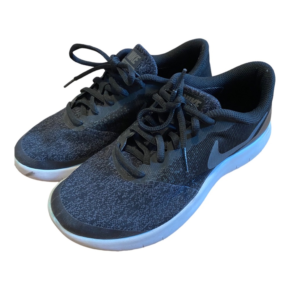 Boys Nike Flex Contact Running Shoes Sneakers 4.5Y
